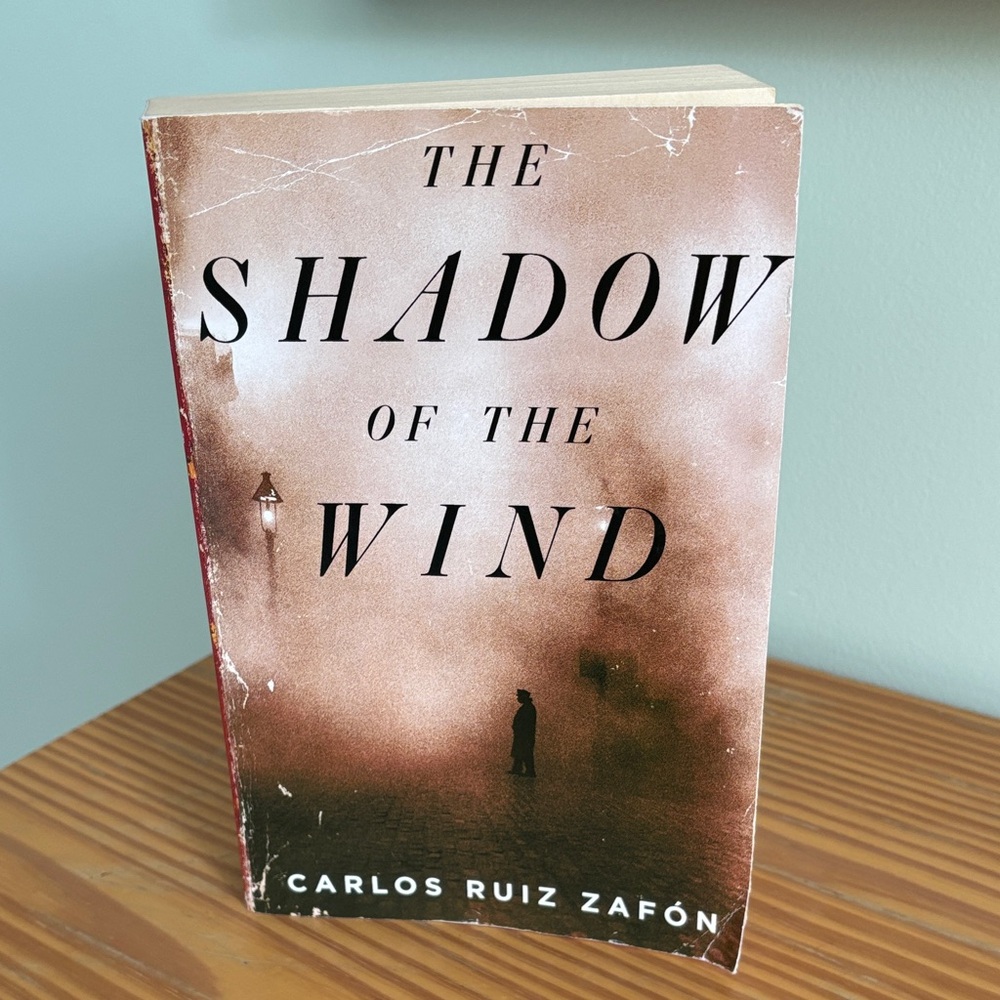 Shadow of the Wind by Carlos Ruiz Zafron - paperback book
